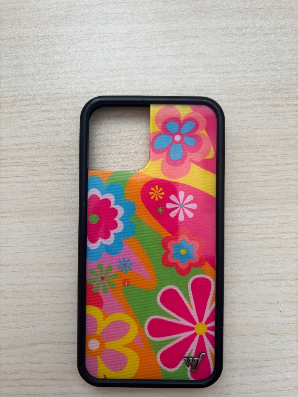 Wildflowers Multicolor Retro Floral Phone Case - Pink Yellow Green Blue Orange